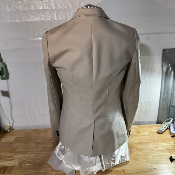 Banana Republic Cream Fitted Blazer Preppy Blazer Spring 2009 - Picture 3 of 6